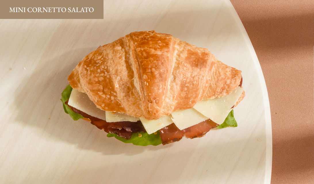 Mini cornetto salato