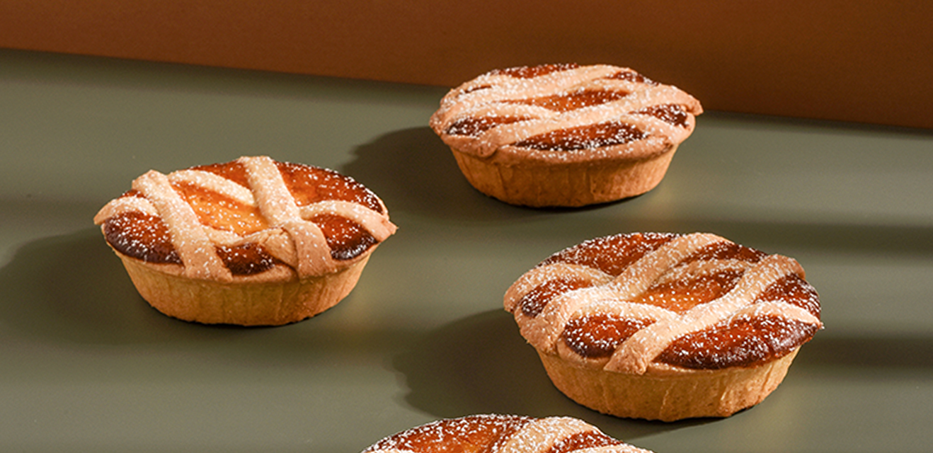 Pastiera servita