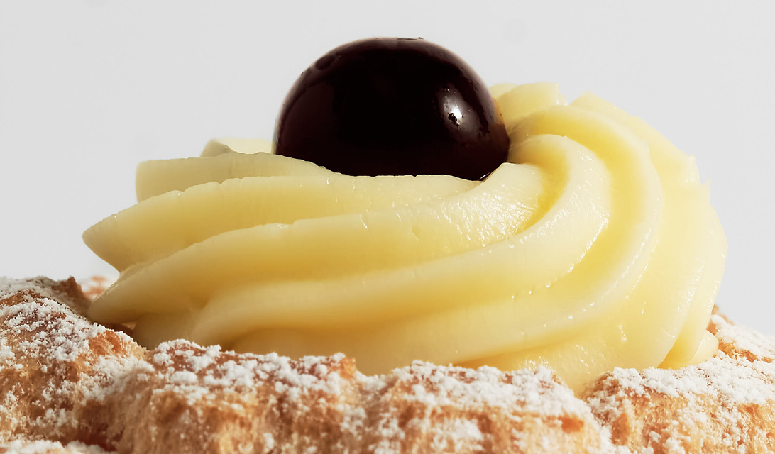 Zeppola servita